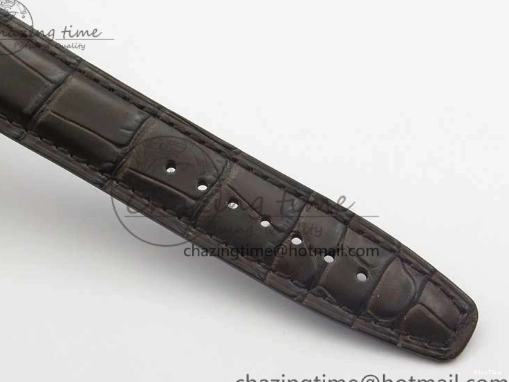 MIROTIME 0220 Efficient Portofino Chrono RG ZF 1:1 Best Edition White Dial on Brown Leather Strap A 7151